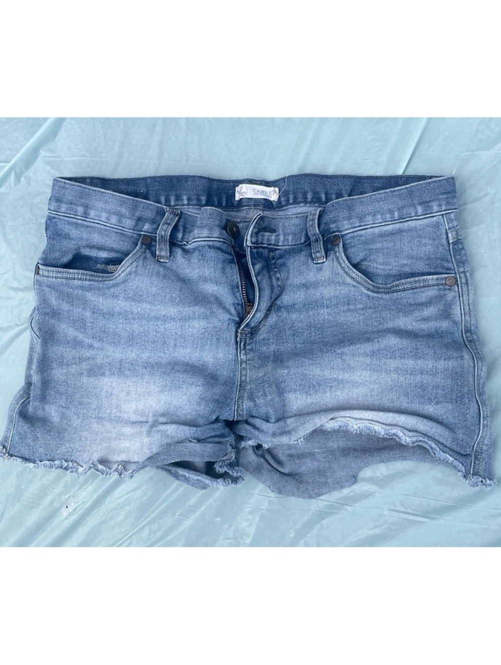 Carve Designs Denim Cutoff Shorts with Raw Hem
